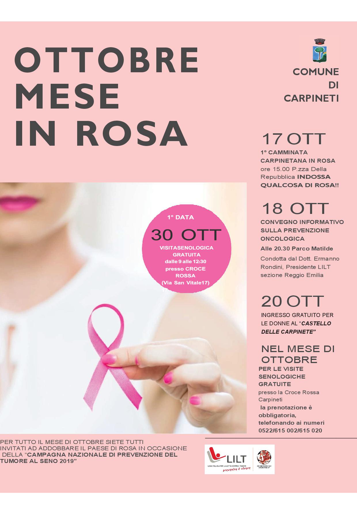 Locandina Ottobre - Mese in Rosa OK 3-10-19