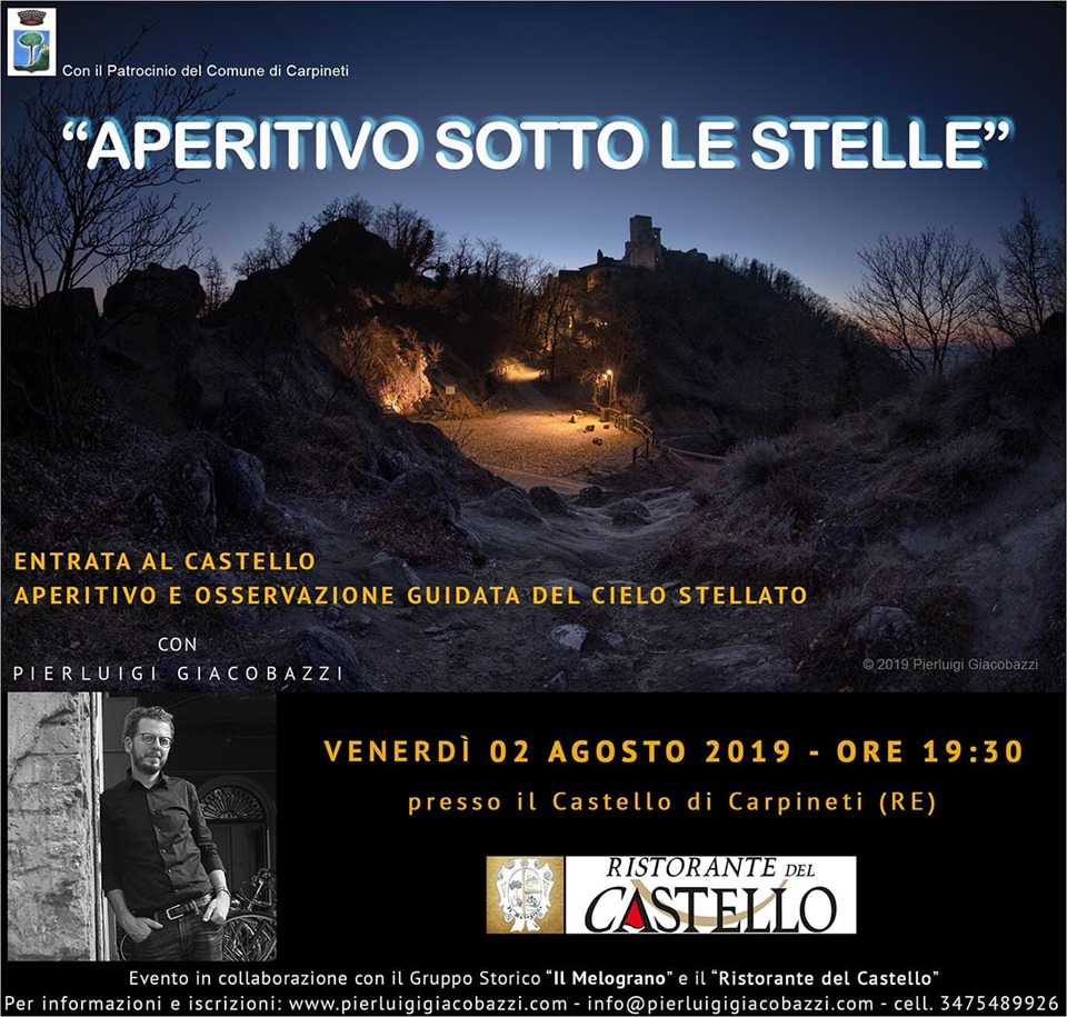 aperitivo sotto le stelle