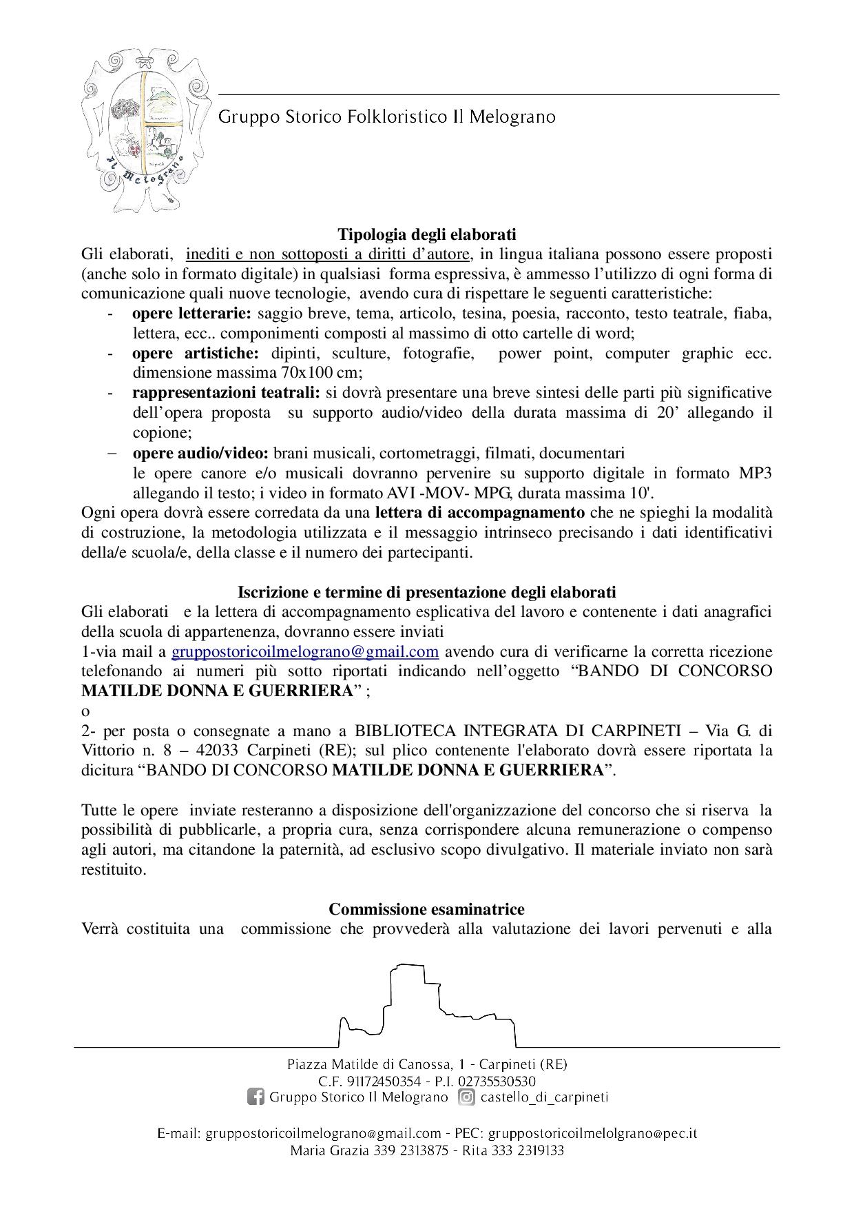bando concorso a.s.2019-202