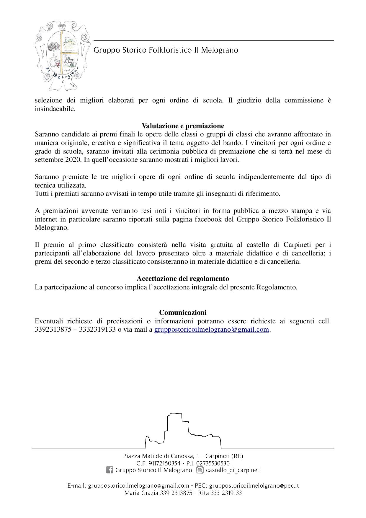 bando concorso a.s.2019-203