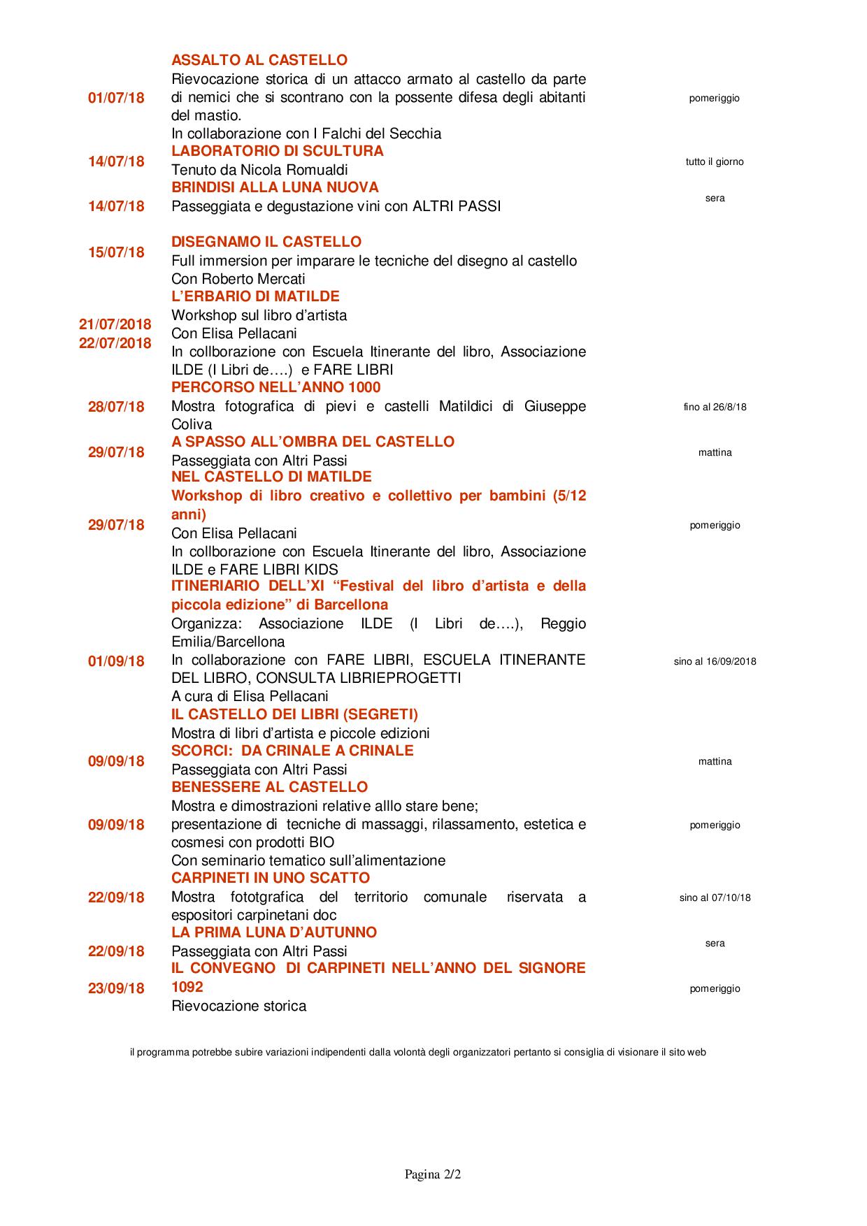 calendario eventi2