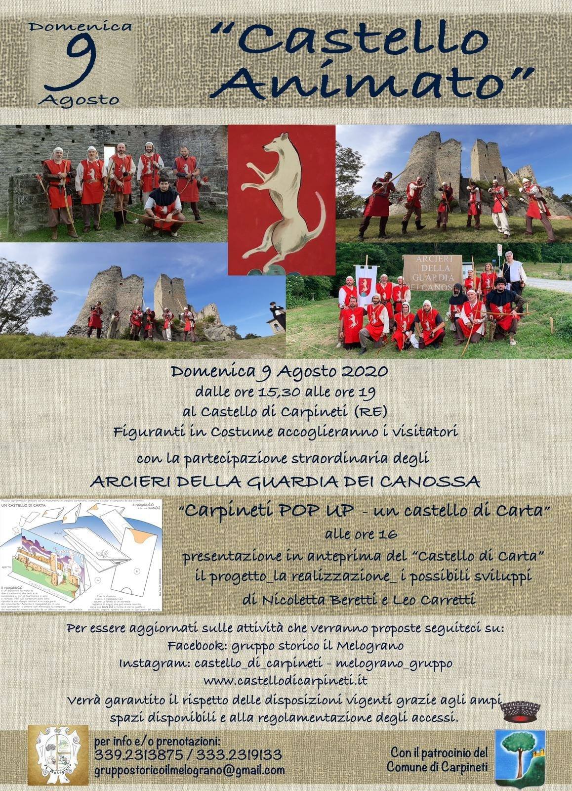 castello animato agosto