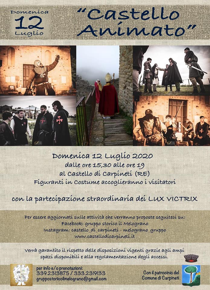 castello animato luglio
