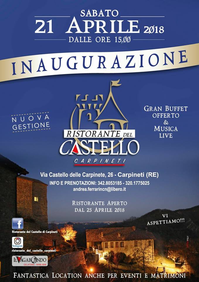 inaugurazione ristorante